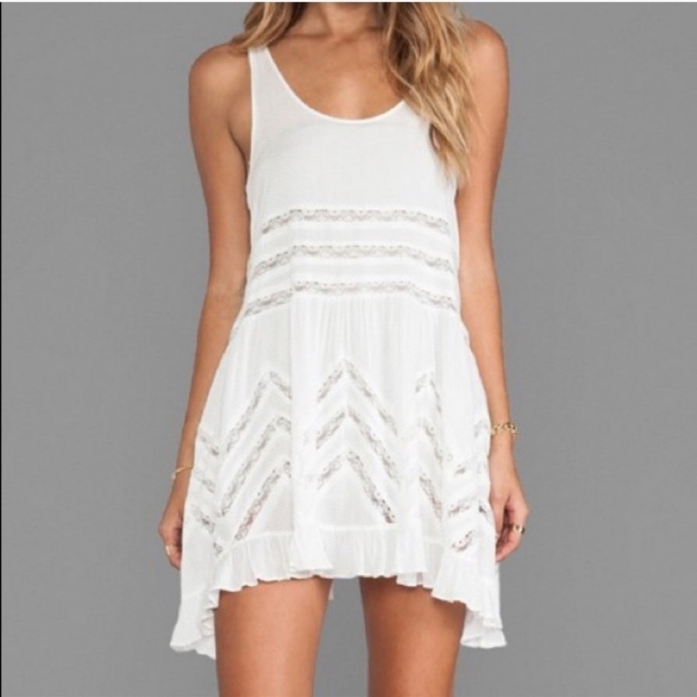 Voile and Lace Trapeze Slip Free People Intimates